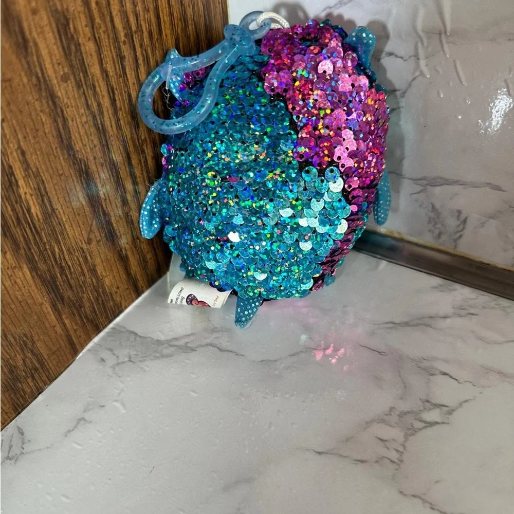 Sparkly Blue Owl Plush